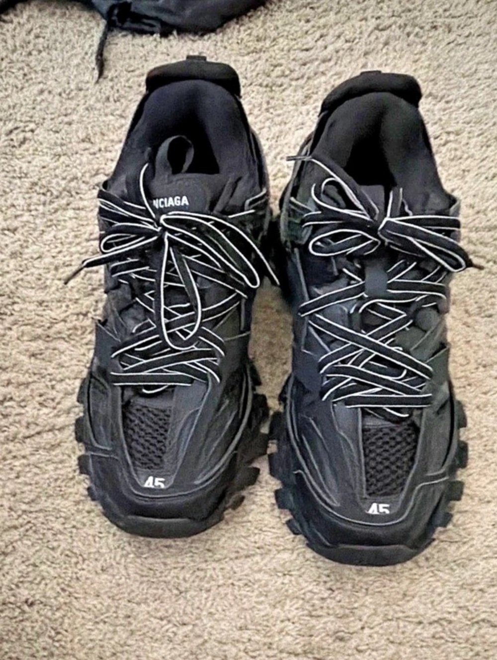 Balenciaga Track Sneaker Triple Black in Black